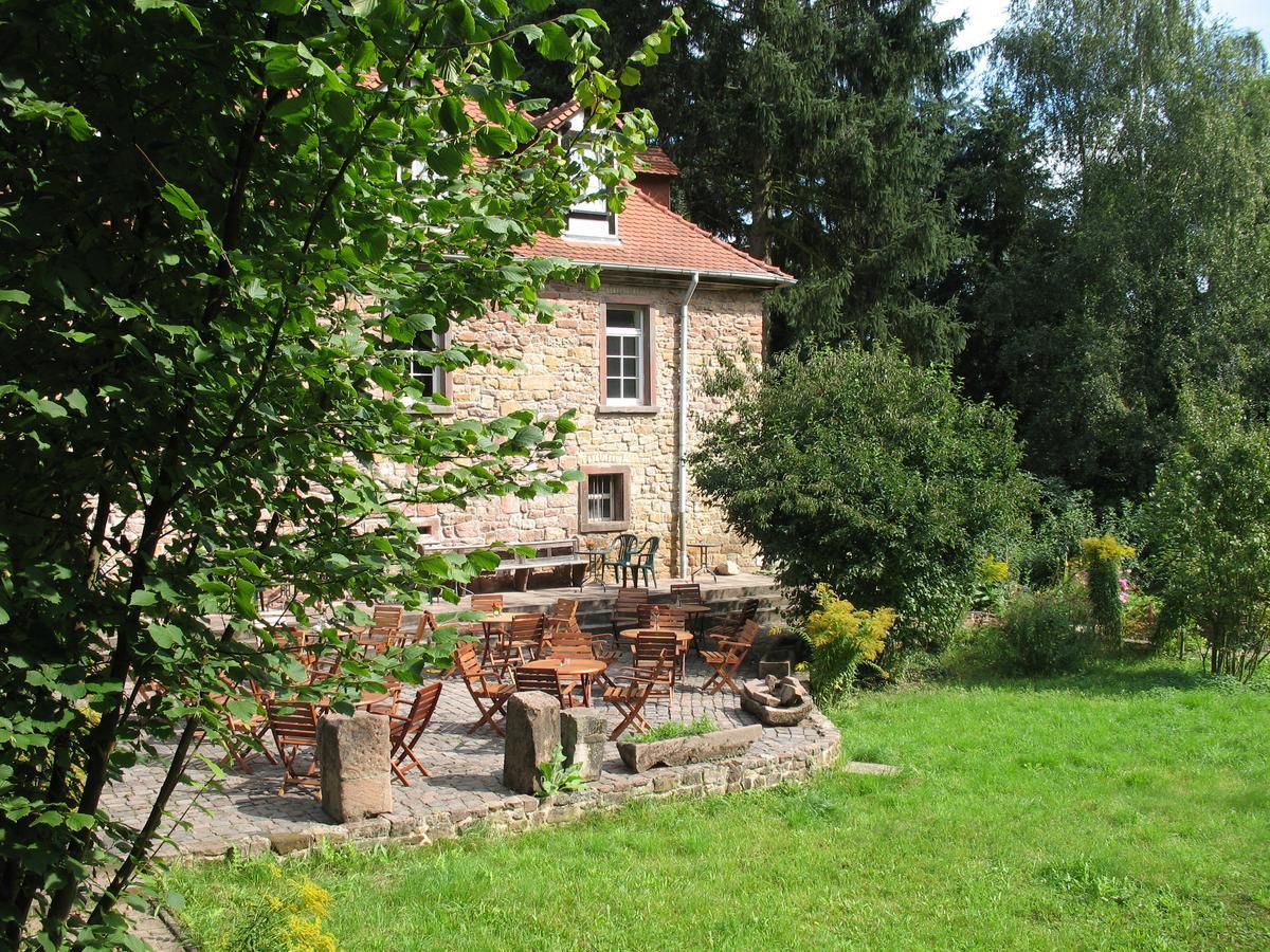 Отель Gastehaus Felsenmuhle Im Tal Neuleiningen Экстерьер фото